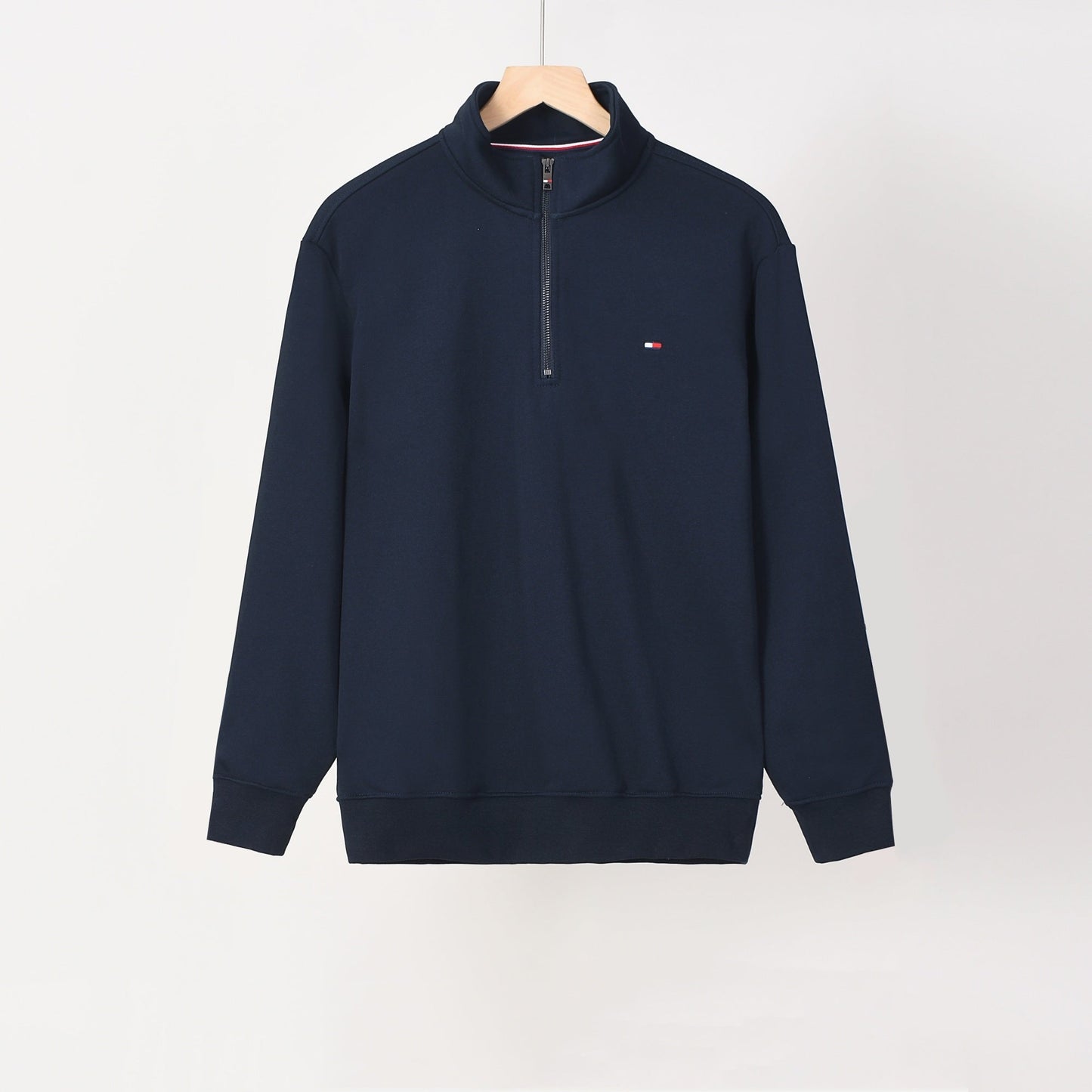 603Half ZipStand Collar Sweatshirt