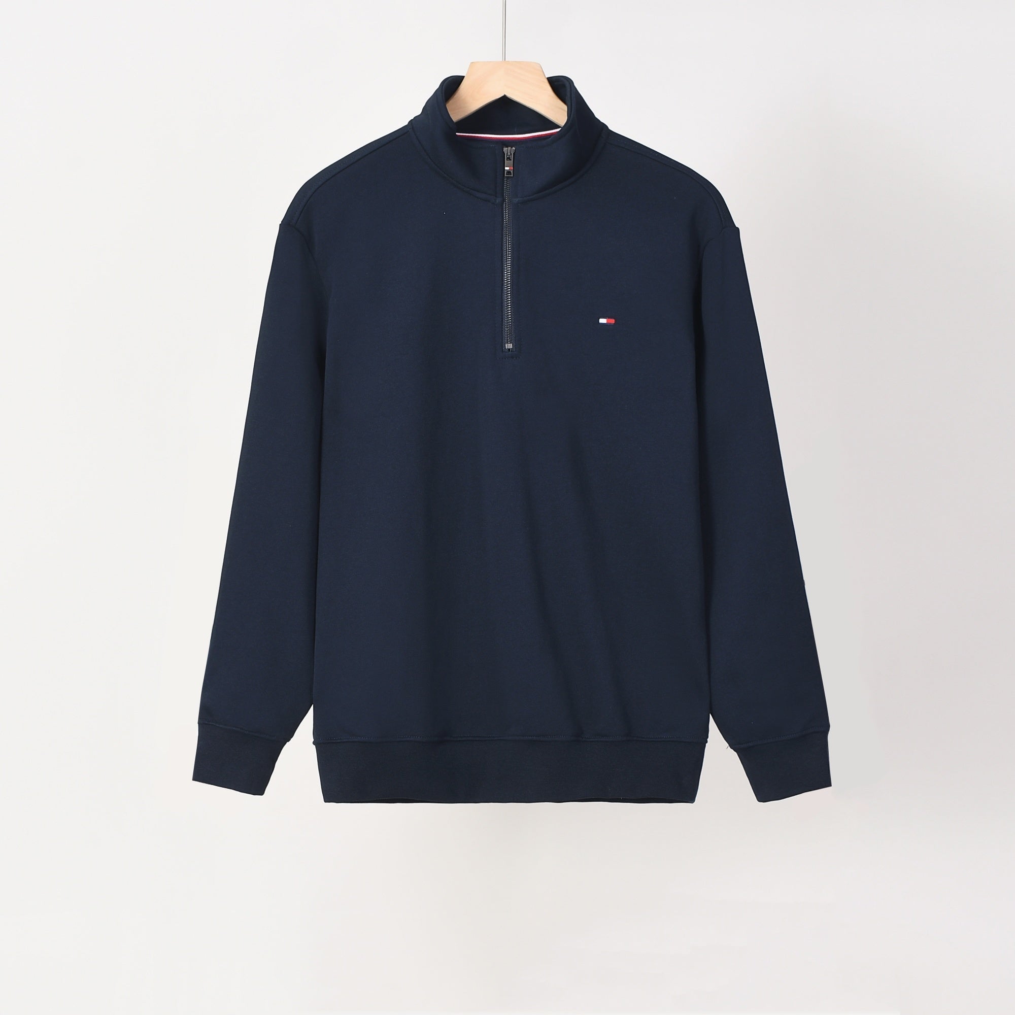603Half ZipStand Collar Sweatshirt