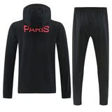 PSG 2026/27 Black Windbreaker Suit