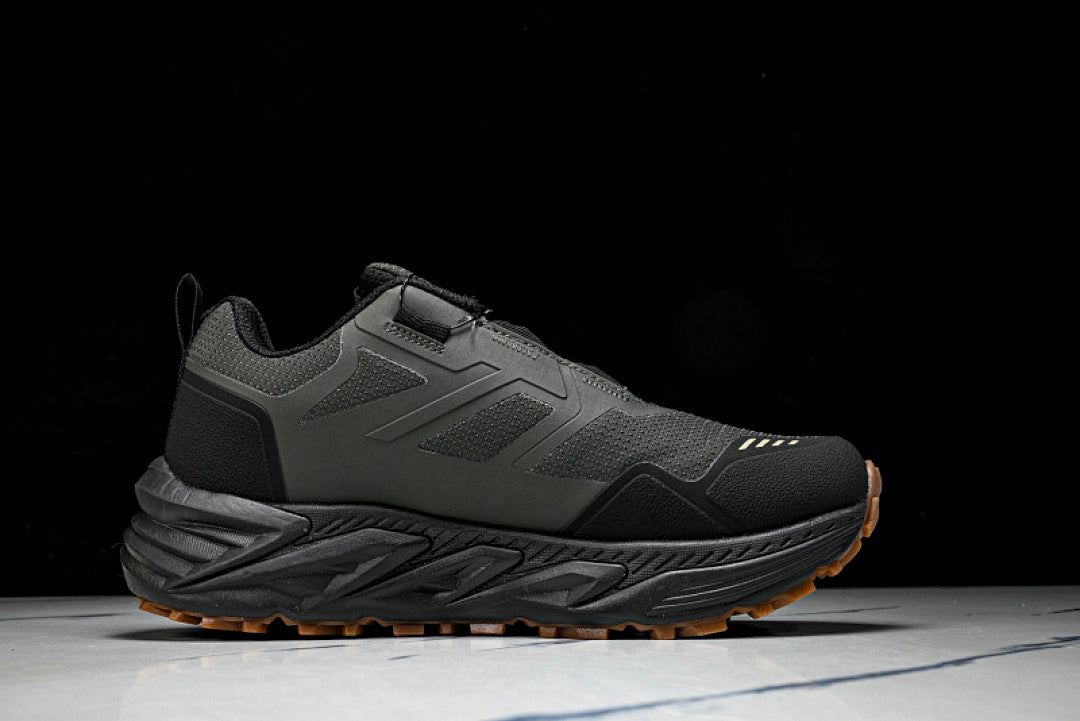 【360】9993 MEN S 25 SPRING SUMMER OUTDOOR BREATHABLE TRAIL SHOES BLACK/BROWN/DARK GRAY