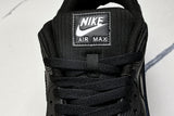 AJ1285-019 AIR MAX 90 RETRO AIR CUSHIONED RUNNING SHOES BLACK/INKINESS