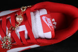 DUNK LOW NEXT NATURE WHITE/UNIVERSITY RED