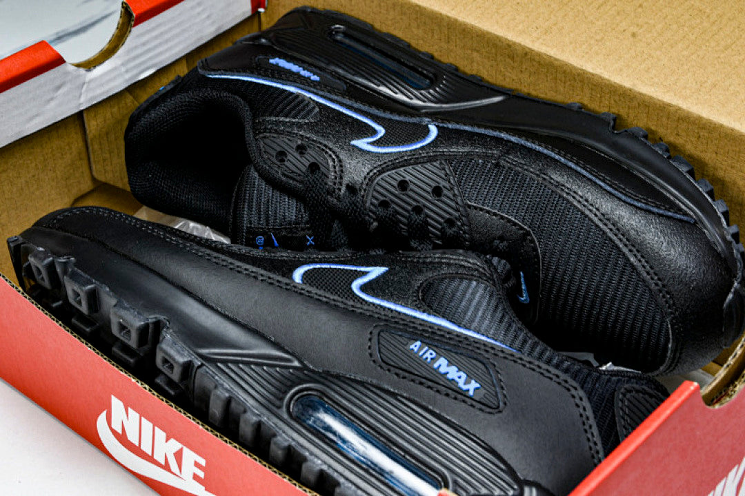 DH8010-101 AIR MAX 90 BLACK/BLUE
