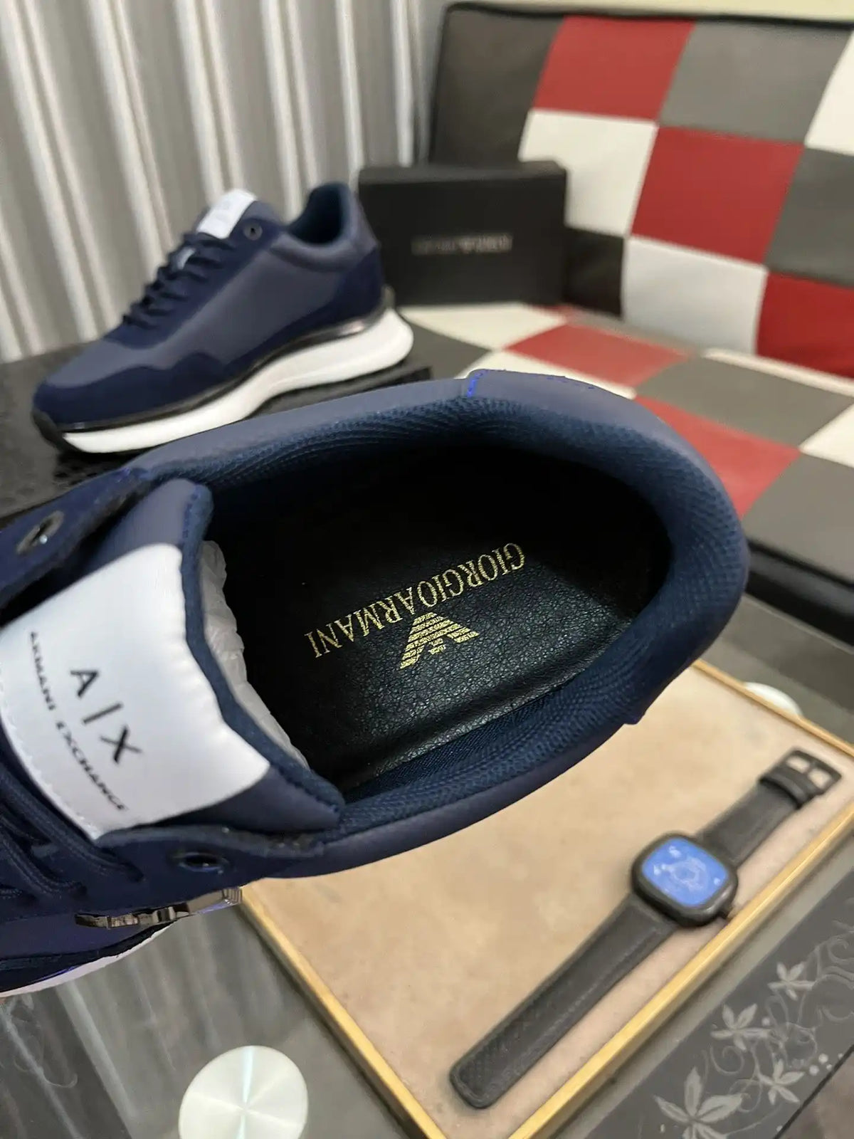 Armani Men's Shoe Code 6B6 Size3844