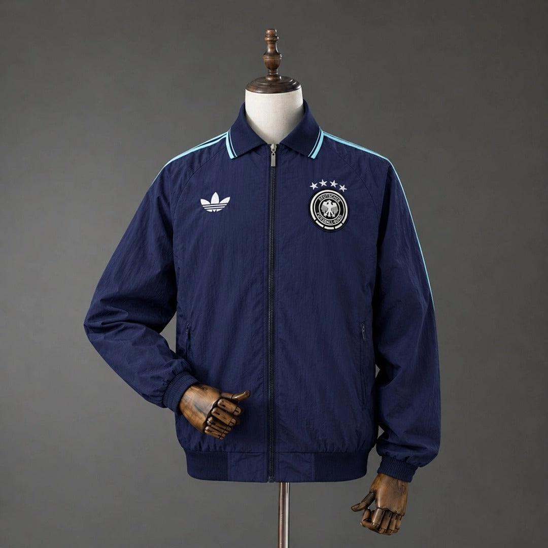 2026 Germany Navy Blue Jacket Windbreaker