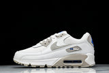 FZ7186 100 AIR MAX 90 WHITE/GREY/BLUE