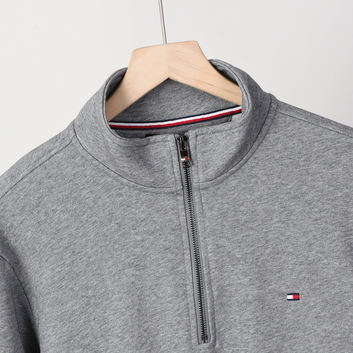 603Half ZipStand Collar Sweatshirt