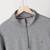 603Half ZipStand Collar Sweatshirt