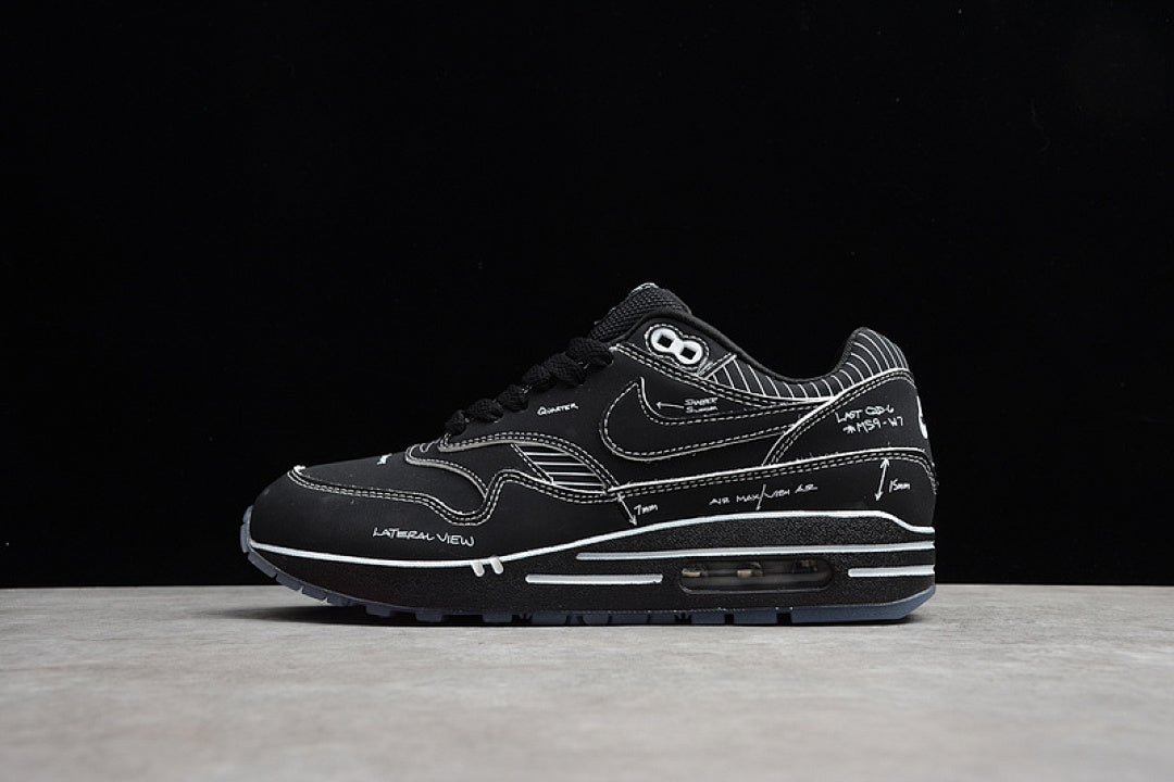 AIR MAX 1 TINKER SKETCH TO SHELF BLACK/WHITE