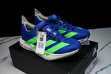 JP9271 ADIZERO ADIOS 4 M LOW-TOP RUNNING SHOES BLUE/GREEN