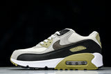 DM0029-011 AIR MAX 90 RETRO AIR CUSHIONED RUNNING SHOES BLACK/WHITE/TEA GREEN