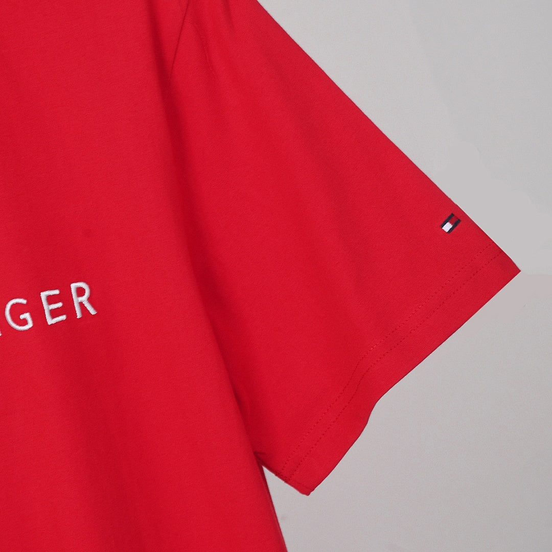 TommyEmbroideryShort Sleeve T-Shirt