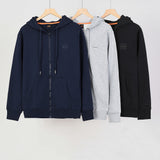 Boss Hooded Zip-Up Sweatshirt Jacket