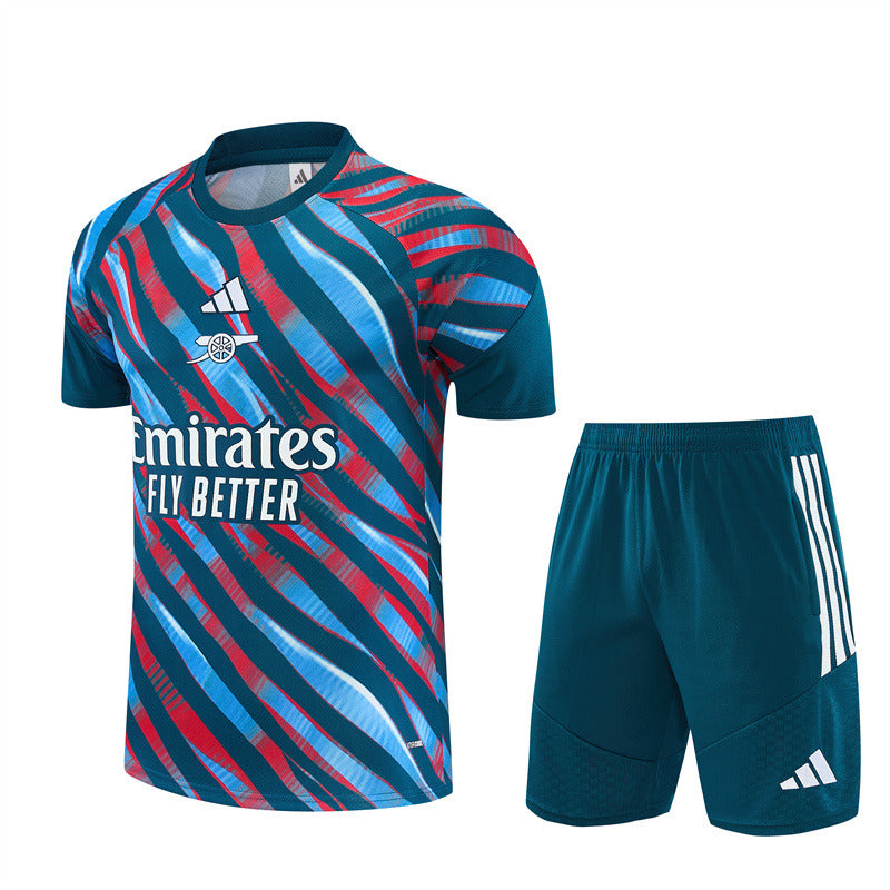Arsenal 26/27 Training Set - Red & Blue (Camo)
