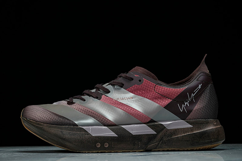 KI7791 Y-3 ADIOS PRO 4 NIGHT RED/WARM CLAY/ACTIVE MAROON