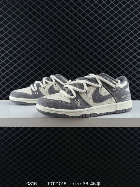 Nike Dunk Low Retro ‘DIY high-end customization’ Nike low-top casual sports shoes sb series Original head layer material The materials are absolutely unambiguous. Exclusive version steaming processing brings better visual and foot experience Cleanliness Electric embroidery craft Clean leather cutting