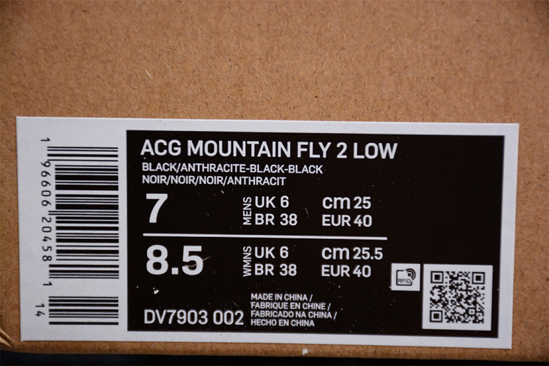 ACG MOUNTAIN FLY 2 BLACK