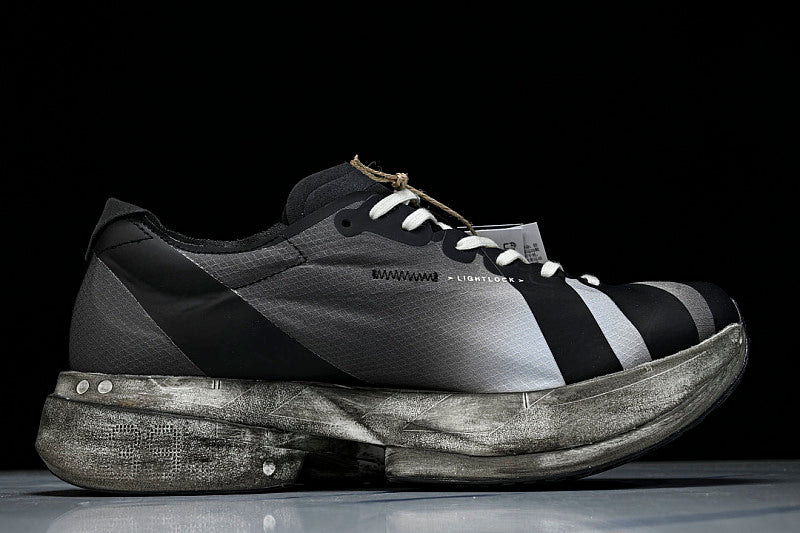 KI7128 Y-3 ADIOS PRO 4 BLACK/OFF WHITE/GREY FIVE