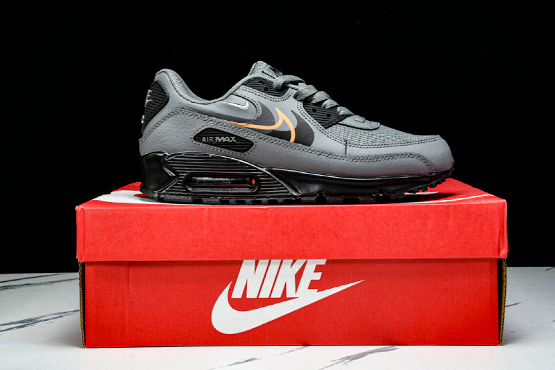 FN7810 001 AIR MAX 90 BLACK/GREY/ORANGE