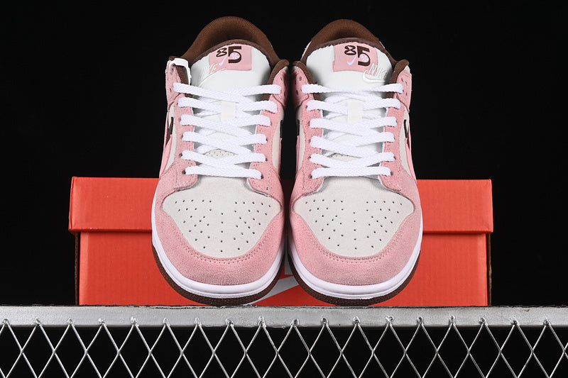 【280】[HV1799-161]-[DUNK LOW SB 85 WHITE/PINK/BROWN]-[WOMAN:35.5-39]-[MAN:40-47.5]