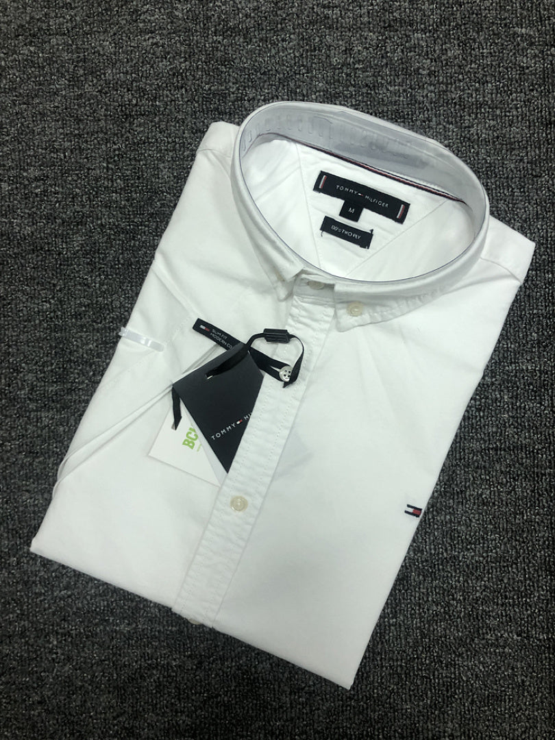 HA614#TommyShort Sleeve (Two-Ply Fine Oxford)