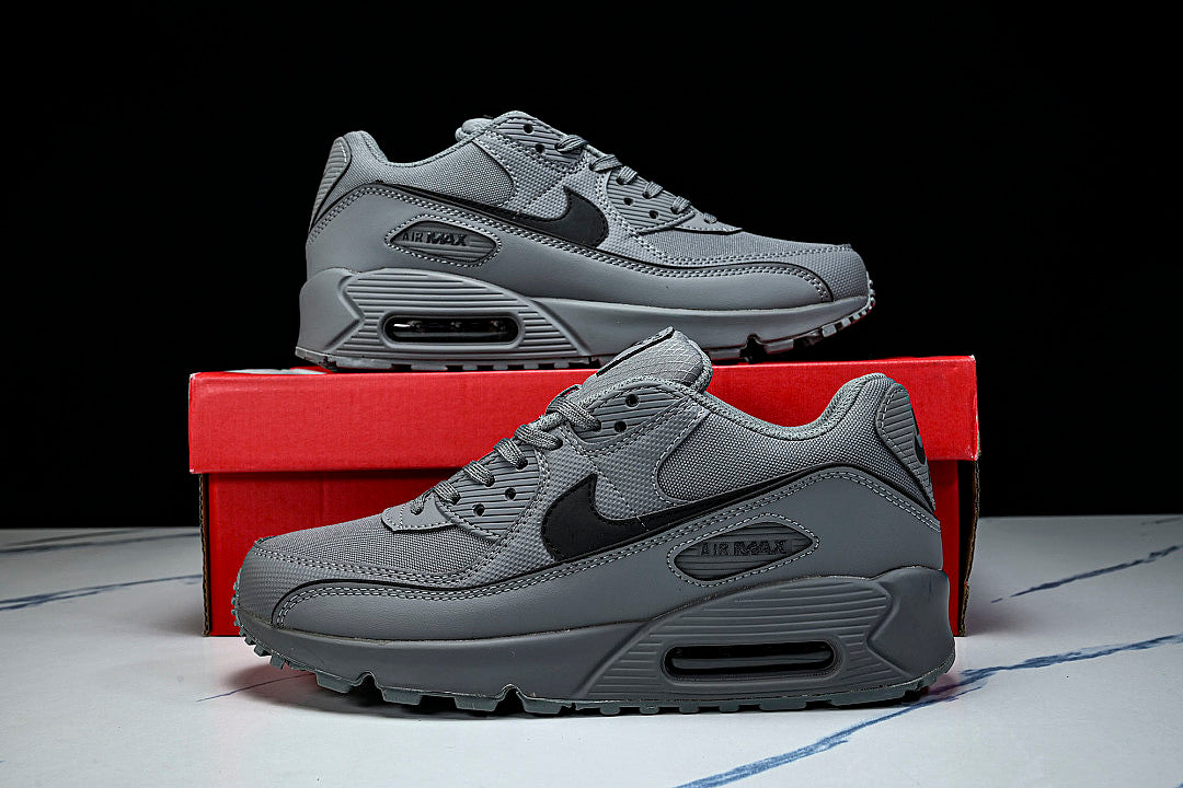 AIR MAX 90 PREMIUM SMOKE GREY/SMOKE GREY/BLACK