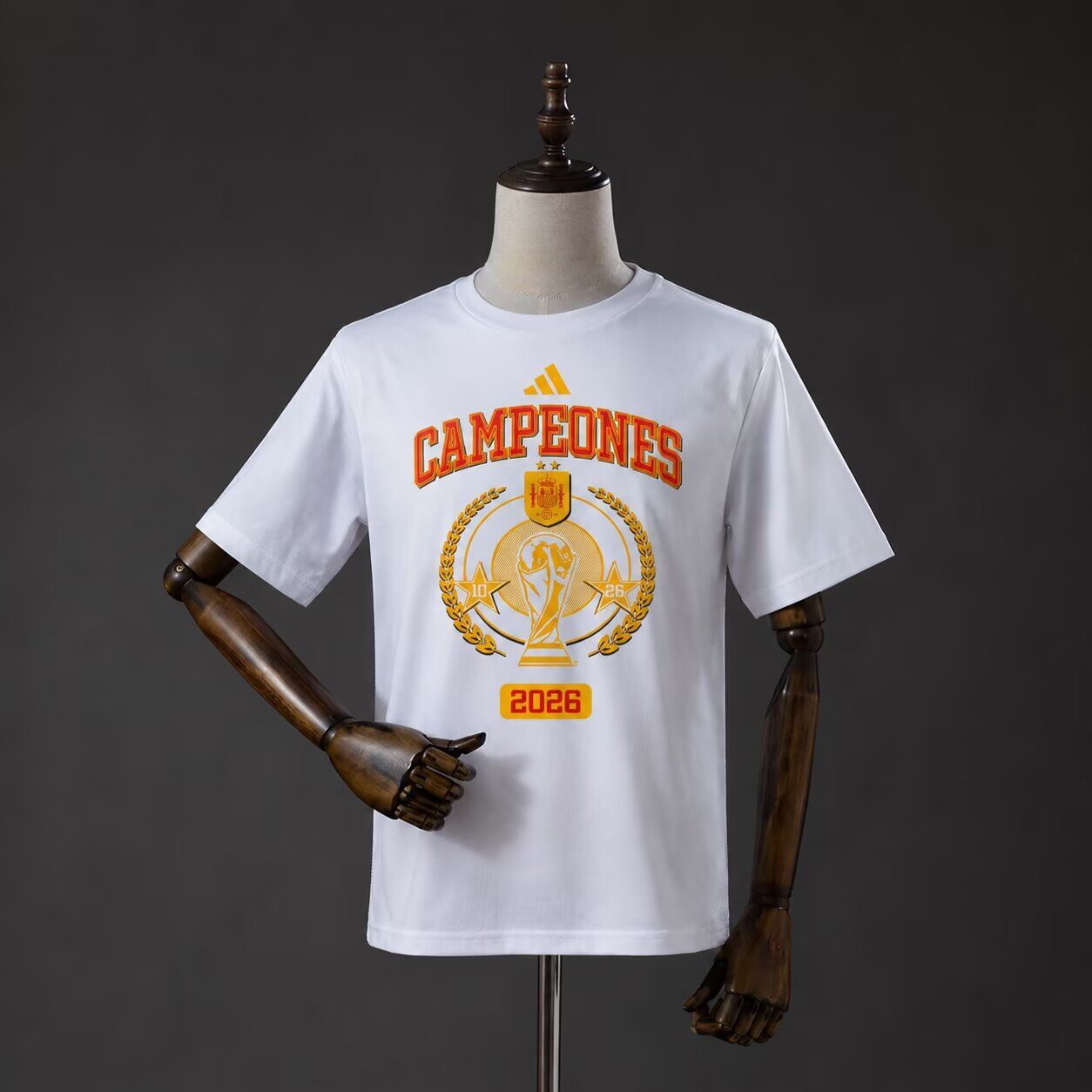 Spain 26 champion cotton shirts S-XXL