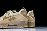 CQ7743-200 AIR MAX 90 TRENDY COUPLE LOW TOP AIR CUSHIONED CASUAL LIGHT WHEAT/BROWN/KHAKI