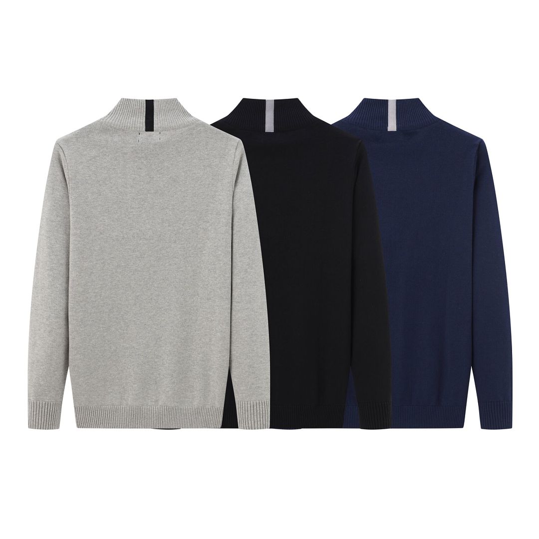 Polo Full-Zip Cotton Hoodie 2122