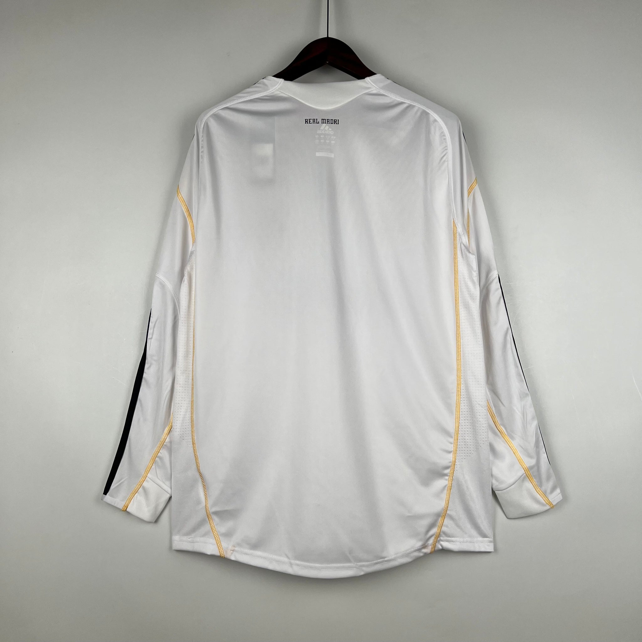 Retro Real Madrid 09/10 Long Sleeve Home S-XXL