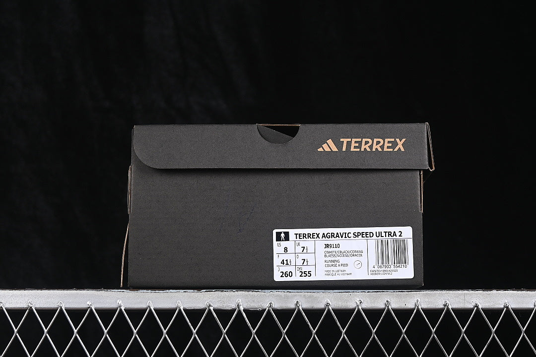 TERREX AGRAVIC SPEED ULTRA 2 RUNNING SHOES BLACK/GREY/ORANGE