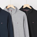 603Half ZipStand Collar Sweatshirt