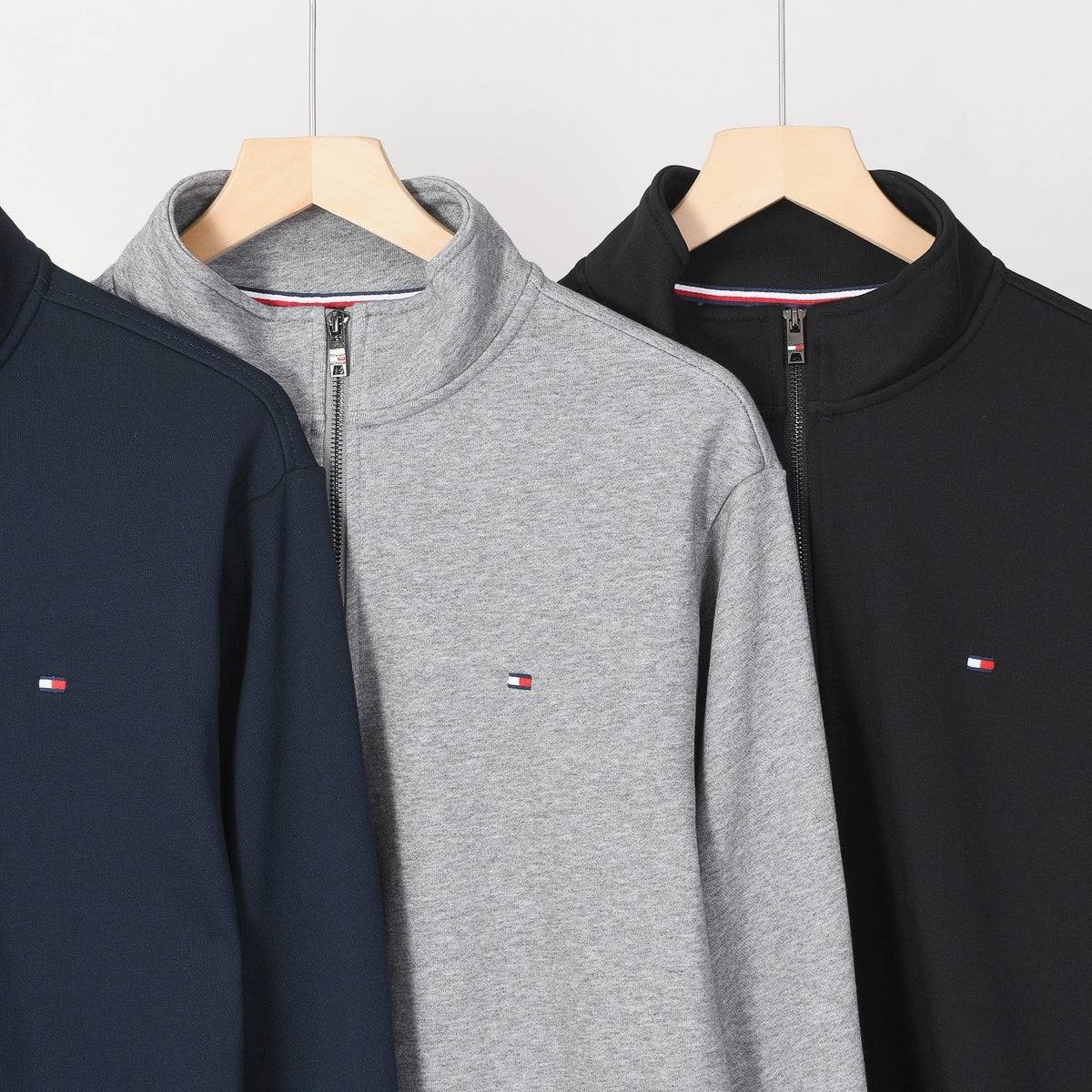 603Half ZipStand Collar Sweatshirt