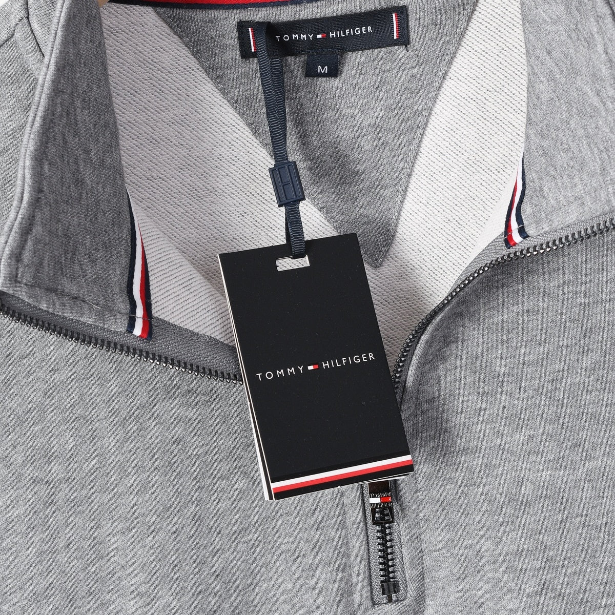 603Half ZipStand Collar Sweatshirt