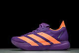 ADIZERO ADIOS 4 M LOW-CUT RUNNING SHOES PURPLE/ORANGE