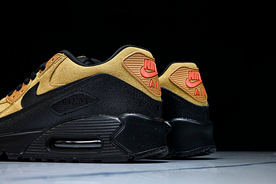 AJ1285-700 AIR MAX 90 WHEAT/COSMIC CLAY-BLACK