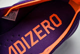 ADIZERO ADIOS 4 M LOW-CUT RUNNING SHOES PURPLE/ORANGE