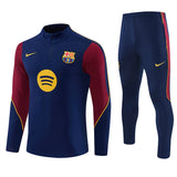 26-27 Season Barcelona Dark-Blue Color Football Sweater Set