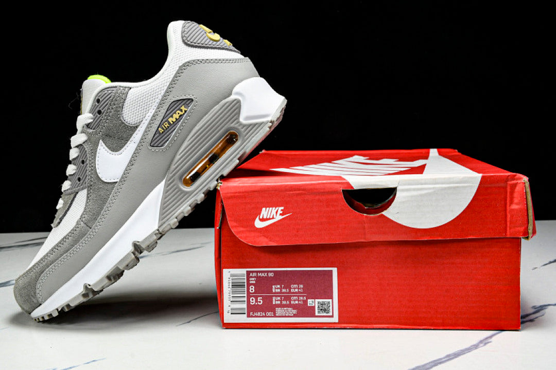 FJ4824 001 AIR MAX 90 WHITE/GREY/GREEN