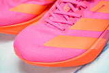 KJ3062 ADIZERO ADIOS 4 M LOW-TOP RUNNING SHOES PINK/ORANGE/PINK