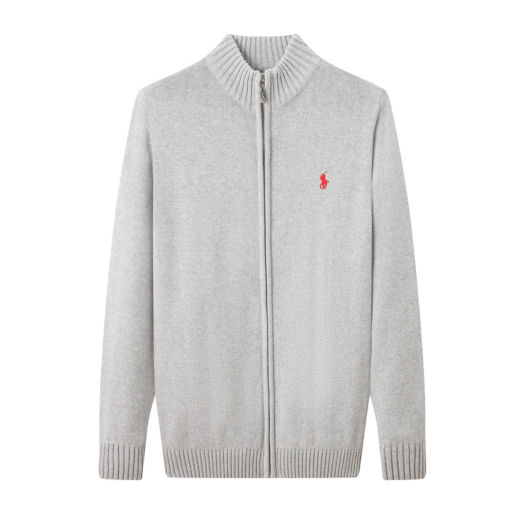 Polo Thick Full-Zip Cardigan 6118