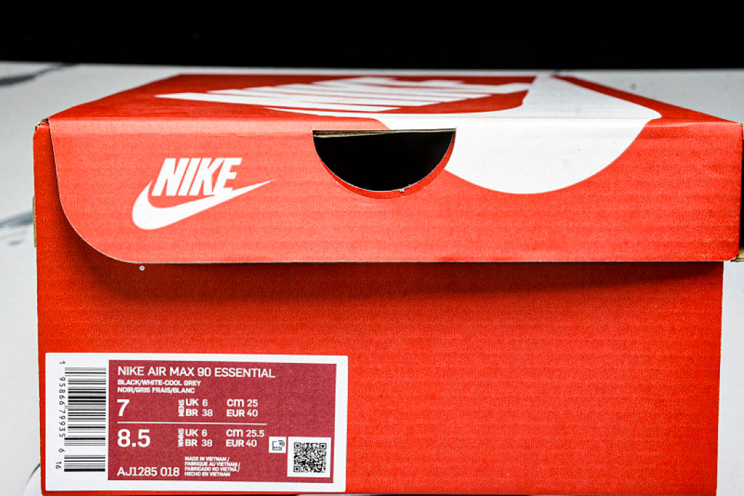 AJ1285-018 AIR MAX 90 BLACK/COOL GREY-ANTHRACITE-WHITE