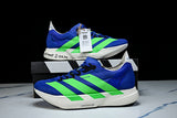 JP9271 ADIZERO ADIOS 4 M LOW-TOP RUNNING SHOES BLUE/GREEN