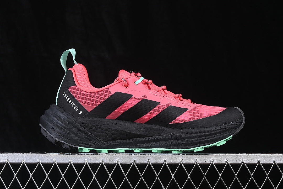 TERREX FREEHIKER 3 LOW GTX BREATHABLE CASUAL LIFE SHOES DARK PINK/BLACK