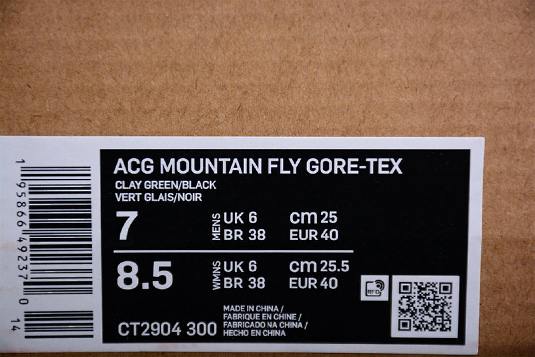 ACG MOUNTAIN FLY GTX CLAY GREEN CLAY GREEN/BLACK