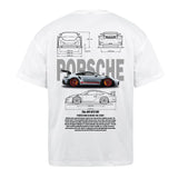 Porsche 911 White T-Shirt
