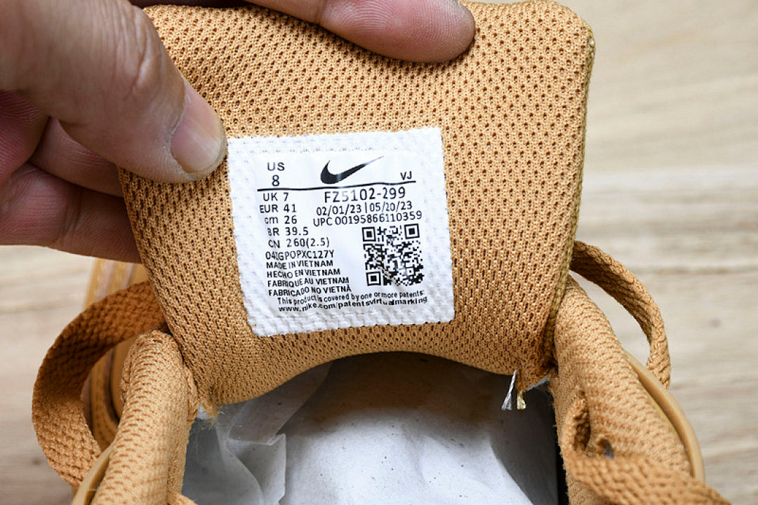 FZ5102 299 AIR MAX 90 PREMIUM FLAX/GUM LIGHT BROWN/WHEAT