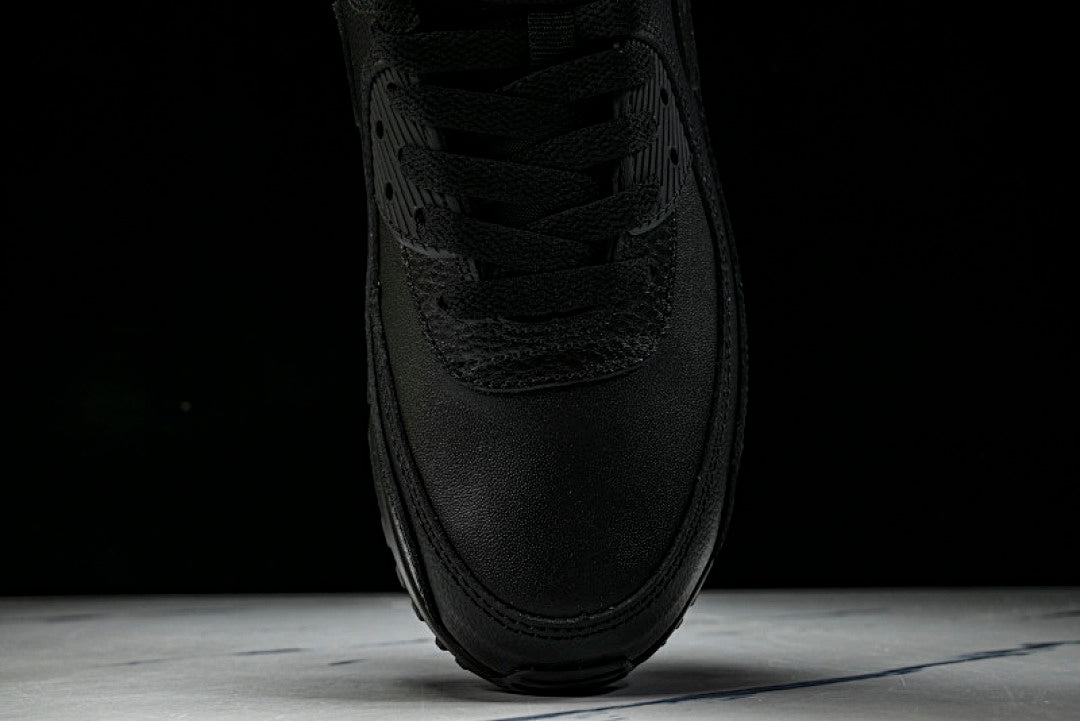 CZ5594-001 AIR MAX 90 LTR CLASSIC SPORTS SHOES FOR MALE AND FEMALE COUPLES BLACK/INKINESS