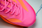 KJ3062 ADIZERO ADIOS 4 M LOW-TOP RUNNING SHOES PINK/ORANGE/PINK