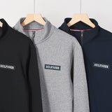605Half ZipStand Collar Sweatshirt